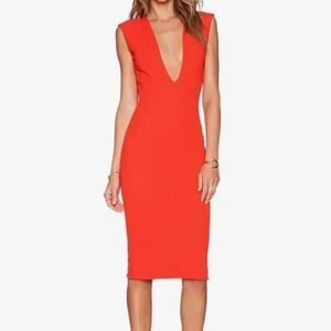 Solace London Grace Knee Dress Size 2